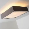 Lampes En Tissu-hofstein Plafonnier Trio Embassy Nickel mat, 4 lumières