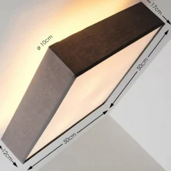 Lampes En Tissu-hofstein Plafonnier Trio Embassy Nickel mat, 4 lumières