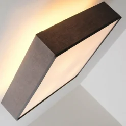 Lampes En Tissu-hofstein Plafonnier Trio Embassy Nickel mat, 4 lumières