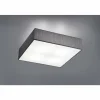Lampes En Tissu-Luminaires Trio Plafonnier Trio Embassy Nickel mat, 4 lumières
