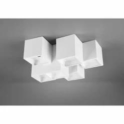 Luminaires Trio Plafonnier Trio Fernando Blanc, 6 lumières* Plafonniers