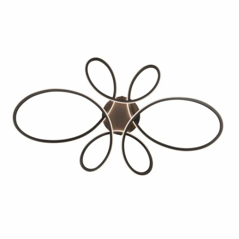 Luminaires Trio Plafonnier Trio FLY LED Noir, 1 lumière* Éclairage Led