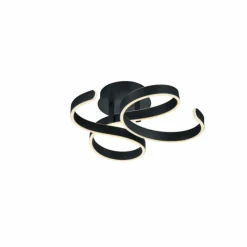 Lampes Industrielles-Luminaires Trio Plafonnier Trio Francis LED Anthracite, 1 lumière