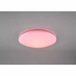 Luminaires Trio Plafonnier Trio Frodeno LED Blanc, 2 lumières, Télécommandes, Changeur de couleurs* Éclairage Led