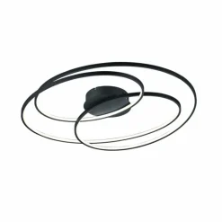 Luminaires Trio Plafonnier Trio Gale LED Noir, 1 lumière* Éclairage Led