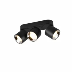 Luminaires Trio Plafonnier Trio GUAYANA Noir, 3 lumières* Spots Et Projecteurs