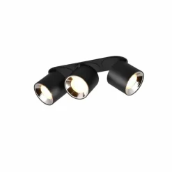 Luminaires Trio Plafonnier Trio GUAYANA Noir, 3 lumières* Spots Et Projecteurs