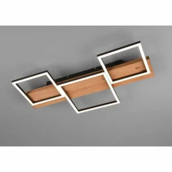 Lampes En Bois-Luminaires Trio Plafonnier Trio Harper LED Écru, Noir, Blanc, 1 lumière