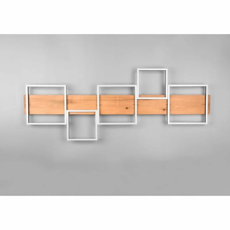 Lampes En Bois-Luminaires Trio Plafonnier Trio Harper LED Écru, Noir, Blanc, 1 lumière