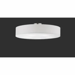 Lampes En Tissu-Luminaires Trio Plafonnier Trio HOTEL Nickel mat, 5 lumières