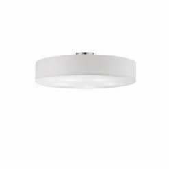 Lampes En Tissu-Luminaires Trio Plafonnier Trio HOTEL Nickel mat, 5 lumières