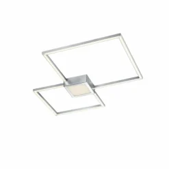 Luminaires Trio Plafonnier Trio HYDRA LED Nickel mat, 1 lumière* Éclairage Led