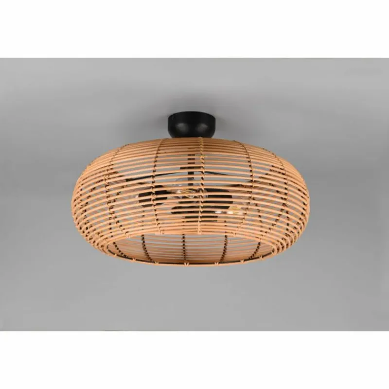 Lampes En Bois-Luminaires Trio Plafonnier Trio Inga Écru, 3 lumières