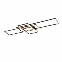 Luminaires Trio Plafonnier Trio Irvine LED Anthracite, 1 lumière, Télécommandes* Éclairage Led