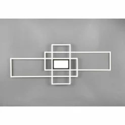 Luminaires Trio Plafonnier Trio Irvine LED Laiton, Noir, 1 lumière, Télécommandes* Éclairage Led