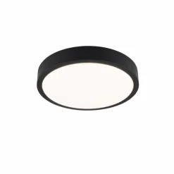 Lampes En Bois-Luminaires Trio Plafonnier Trio ISEO LED Noir, 1 lumière