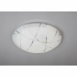 Luminaires Trio Plafonnier Trio Leuchten SANDRINA Blanc, 2 lumières