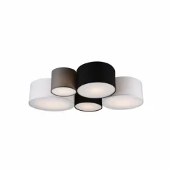Lampes En Tissu-Luminaires Trio Plafonnier Trio Leuchten HOTEL Multicolore, 5 lumières