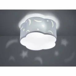 Lampes En Tissu-Luminaires Trio Plafonnier Trio Leuchten MOONY Blanc, 3 lumières