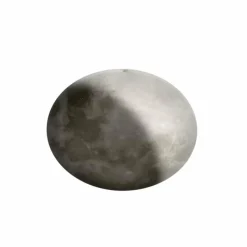 Luminaires Rustiques-Luminaires Trio Plafonnier Trio Leuchten LUNAR LED Blanc, 1 lumière, Télécommandes