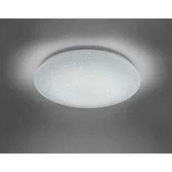 Luminaires Trio Plafonnier Trio Leuchten WiZ CHARLY LED Blanc, 1 lumière, Télécommandes, Changeur de couleurs