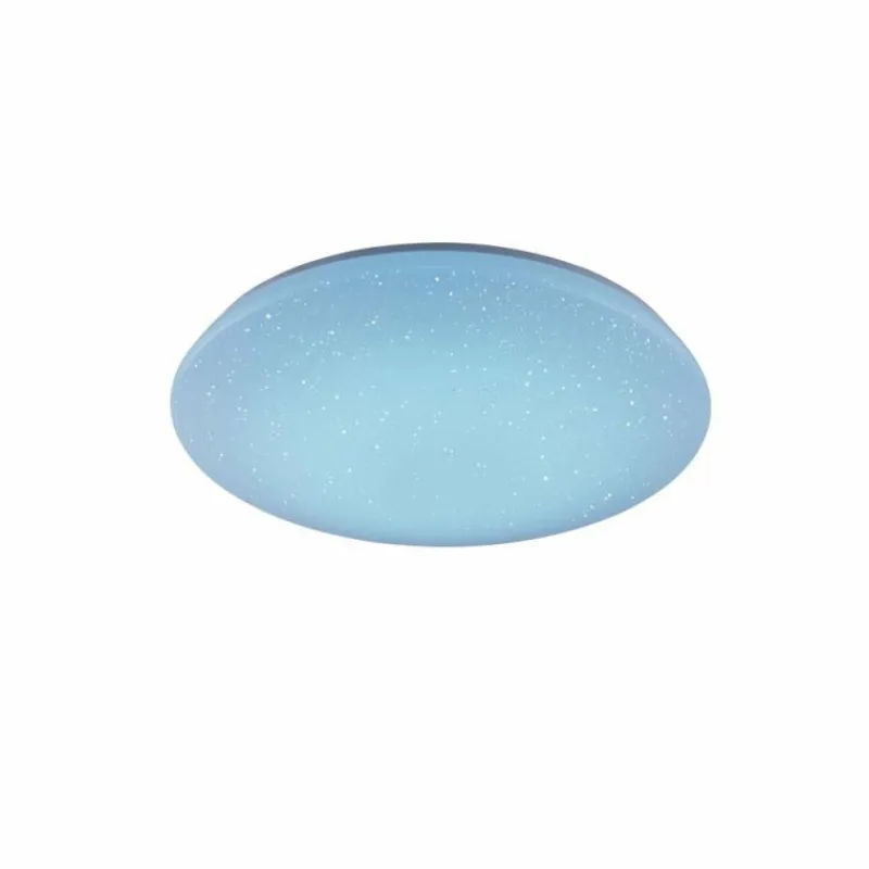 Luminaires Trio Plafonnier Trio Leuchten WiZ CHARLY LED Blanc, 1 lumière, Télécommandes, Changeur de couleurs