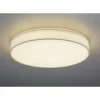 Lampes En Tissu-Luminaires Trio Plafonnier Trio LUGANO LED Blanc, 1 lumière, Télécommandes