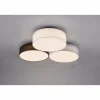 Lampes En Tissu-Luminaires Trio Plafonnier Trio Lugano LED Blanc, 1 lumière