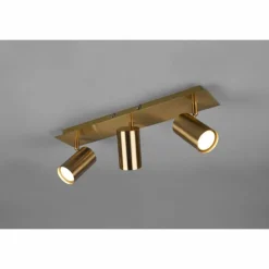 Luminaires Trio Plafonnier Trio Marley Vieux laiton, 3 lumières* Spots Et Projecteurs
