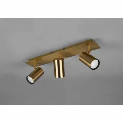 Luminaires Trio Plafonnier Trio Marley Vieux laiton, 3 lumières* Spots Et Projecteurs