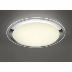 Luminaires Rustiques-Luminaires Trio Plafonnier Trio MIKO LED Blanc, 1 lumière, Télécommandes