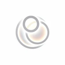 Luminaires Trio Plafonnier Trio Mita LED Blanc, 1 lumière, Télécommandes* Éclairage Led