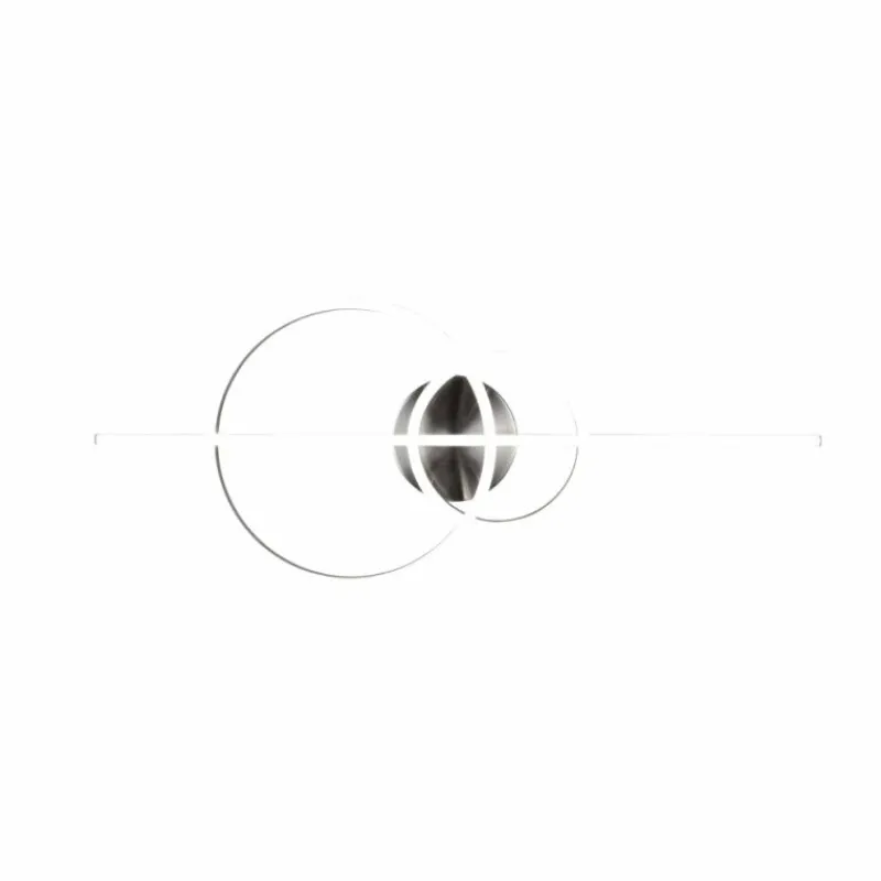 Luminaires Trio Plafonnier Trio MONTILLA LED Nickel mat, 1 lumière, Télécommandes* Éclairage Led