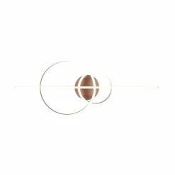 Luminaires Trio Plafonnier Trio MONTILLA LED Brun, 1 lumière, Télécommandes* Éclairage Led