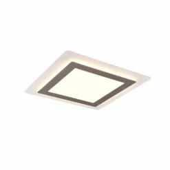 Luminaires Trio Plafonnier Trio MORGAN LED Nickel mat, 1 lumière, Télécommandes* Éclairage Led