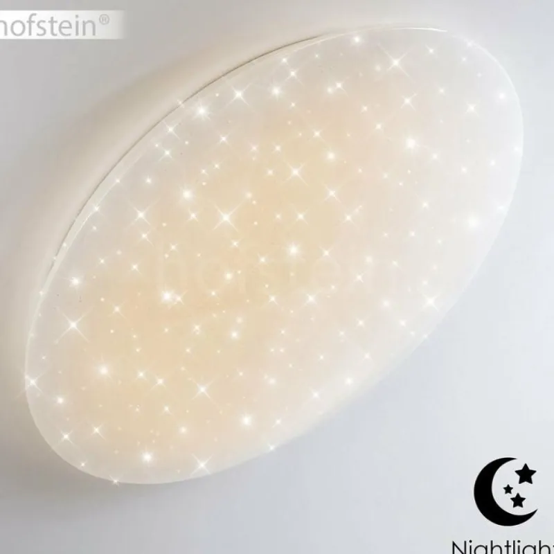 Luminaires Trio Plafonnier Trio NAGANO LED Blanc, 1 lumière, Télécommandes, Changeur de couleurs* Éclairage Led