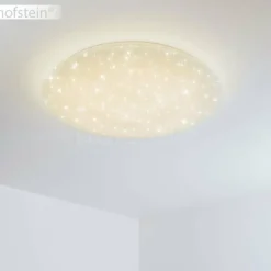 Luminaires Trio Plafonnier Trio NAGANO LED Blanc, 1 lumière, Télécommandes, Changeur de couleurs* Éclairage Led