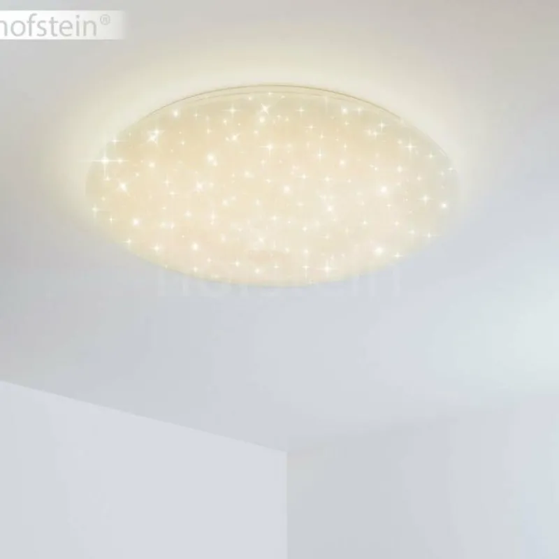 Luminaires Trio Plafonnier Trio NAGANO LED Blanc, 1 lumière, Télécommandes, Changeur de couleurs* Éclairage Led