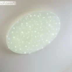 Luminaires Trio Plafonnier Trio NAGANO LED Blanc, 1 lumière, Télécommandes, Changeur de couleurs* Éclairage Led