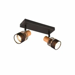 Luminaires Trio Plafonnier Trio NANDINI Noir, 2 lumières* Spots Et Projecteurs