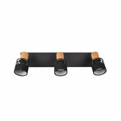 Luminaires Trio Plafonnier Trio NANDINI Noir, 3 lumières* Spots Et Projecteurs