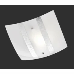 Luminaires Trio Plafonnier Trio NIKOSIA Argenté, 1 lumière