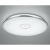 Luminaires Trio Plafonnier Trio OSAKA LED Chrome, 1 lumière, Télécommandes* Éclairage Led