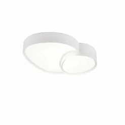 Luminaires Trio Plafonnier Trio RISE LED Blanc, 1 lumière, Télécommandes* Éclairage Led