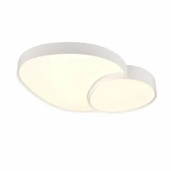 Luminaires Trio Plafonnier Trio RISE LED Blanc, 1 lumière, Télécommandes* Éclairage Led