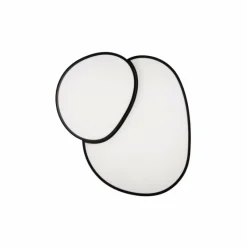 Luminaires Trio Plafonnier Trio RISE LED Noir, 1 lumière, Télécommandes* Éclairage Led