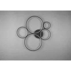 Luminaires Trio Plafonnier Trio Rondo LED Noir, 1 lumière* Éclairage Led