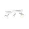 Luminaires Trio Plafonnier Trio Roxie Blanc, 3 lumières* Spots Et Projecteurs