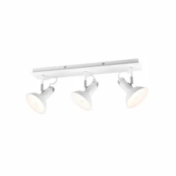 Luminaires Trio Plafonnier Trio Roxie Blanc, 3 lumières* Spots Et Projecteurs