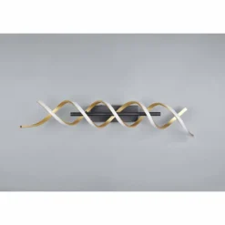 Luminaires Trio Plafonnier Trio Sequence LED Laiton, Noir, 1 lumière* Éclairage Led